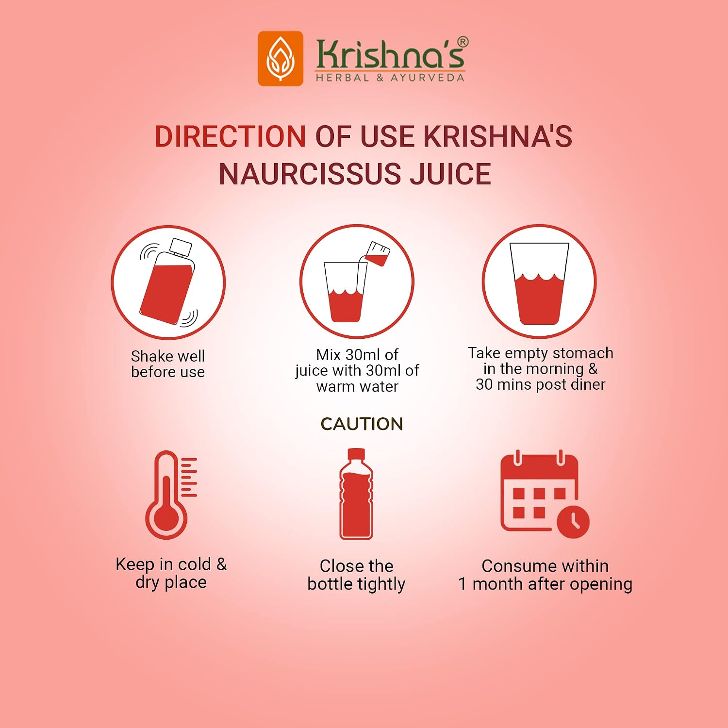 KRISHNA'S HERBAL & AYURVEDA Krishna'S Naurcissus Juice-1000 Ml Ayurvedic Ingredients Ashwagandha,Kaunch Beej,Vidari Kand,Shatawari,Akarkara,Safed Musli,Gokhru Etc Helps In Boosting Stamina