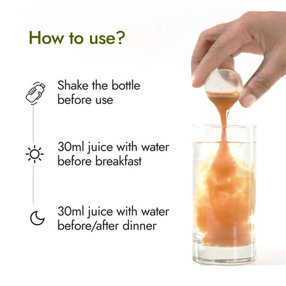 Kapiva Dia Free Juice, 1L | Clinically Tested | Amla, Karela, Jamun, Guduchi & 7 More