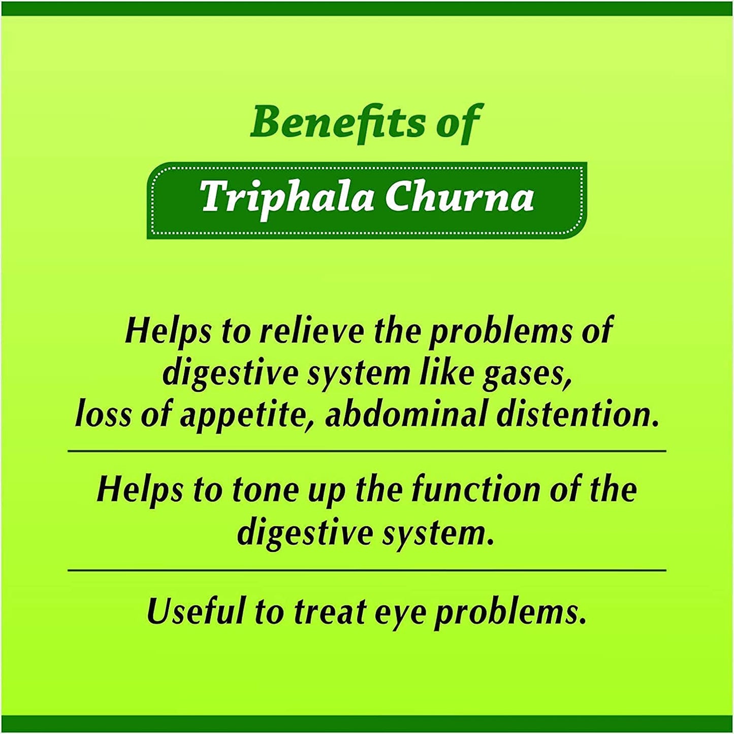 Baidyanath Asli Ayurved Triphala Churna 500 g (Pack of 2) - Helps Relieve Constipation Acidity & Gas Relief - Ayurvedic Remedy For Gastro-Intestinal Health