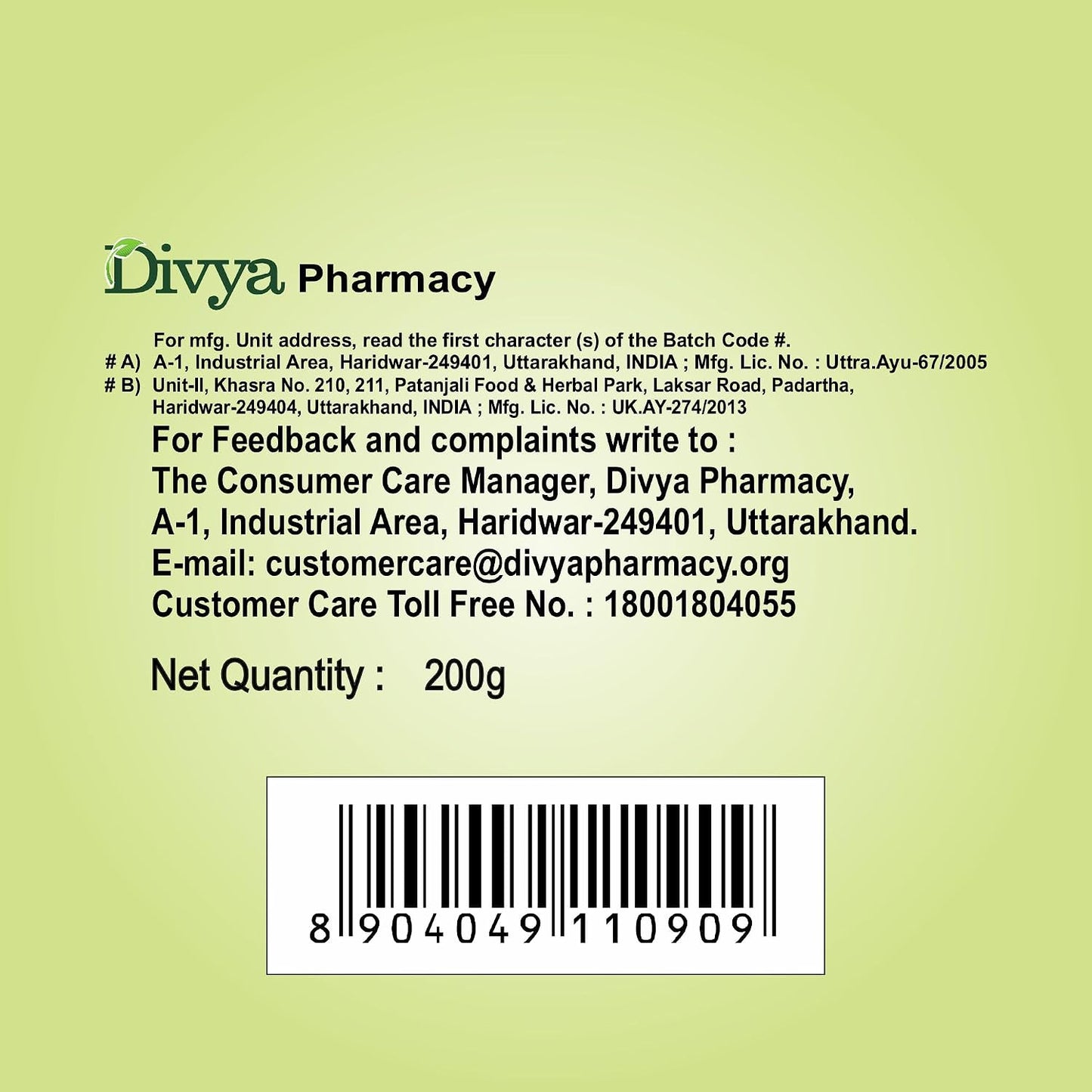Patanjali Mahatriphaladi Ghrit for Headaches and Eyesight
