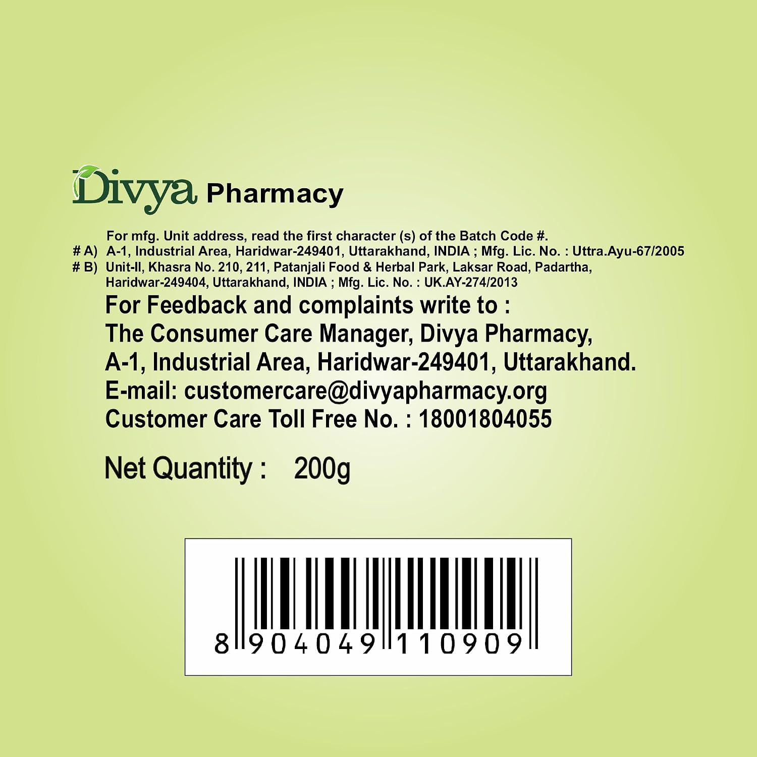 Patanjali Mahatriphaladi Ghrit for Headaches and Eyesight
