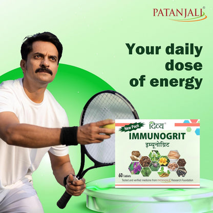 Patanjali Divya Immunogrit Tablet(Pack Of 60 Tab)