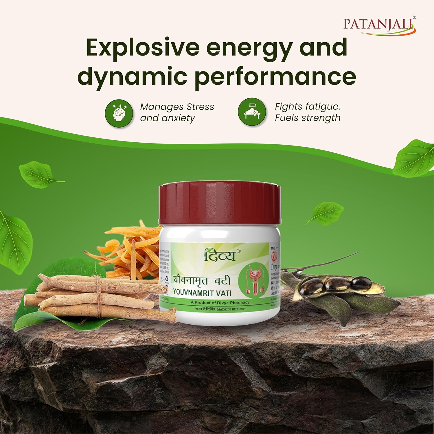 Divya Youvanamrit Vati 40 Tab (Pack of 1)