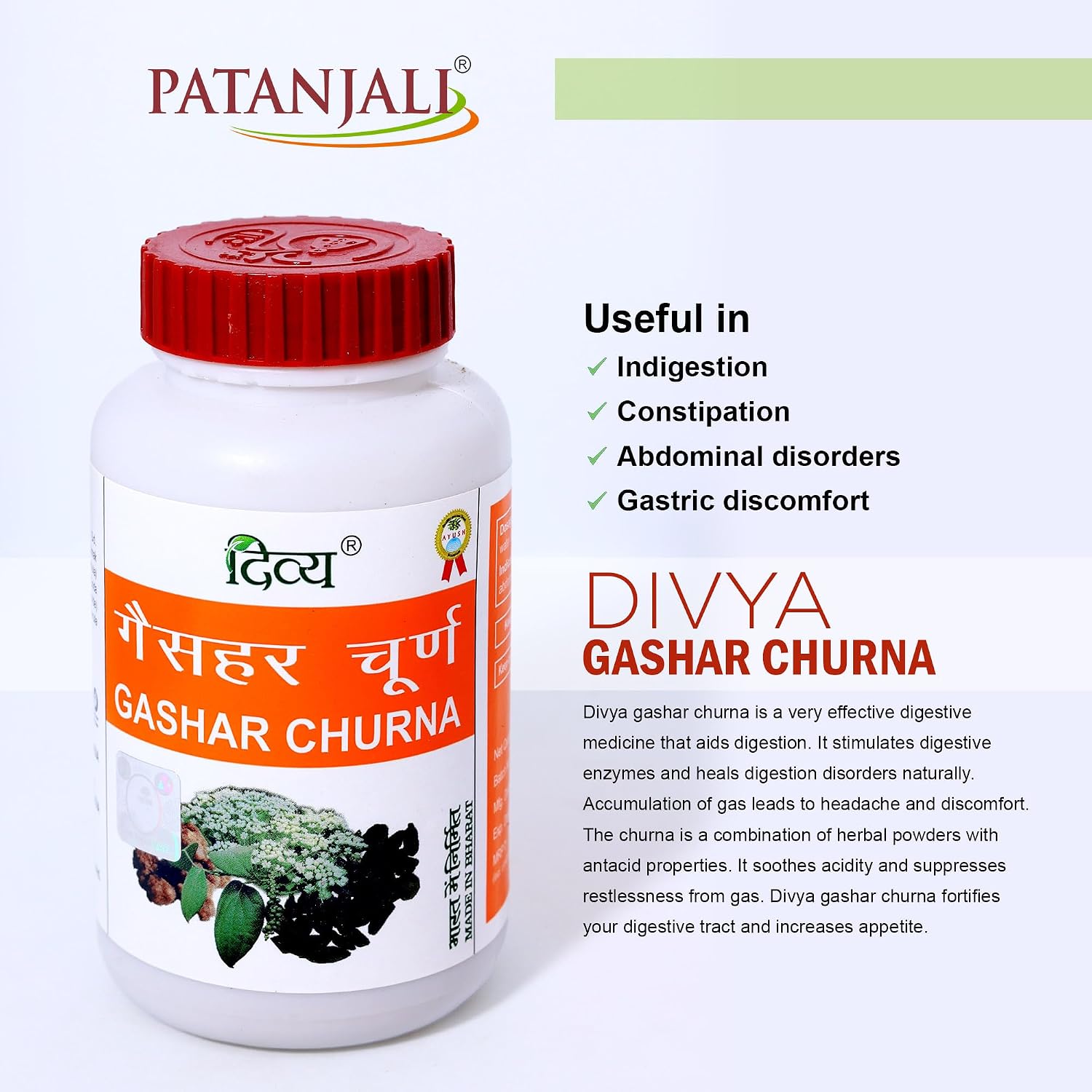 Patanjali Divya Gashar Churna 100gm Pack of 1