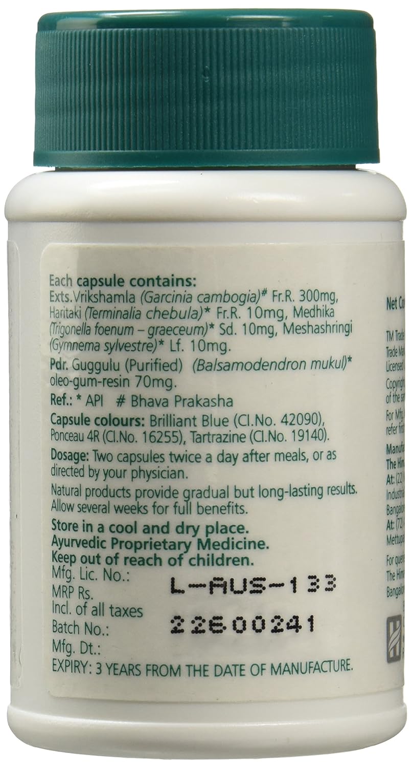 Himalaya Wellness Ayurslim Capsules Weight Management - 60 Capsules & Wellness Pure Herbs Vrikshamla Weight Wellness - 60 Tablets