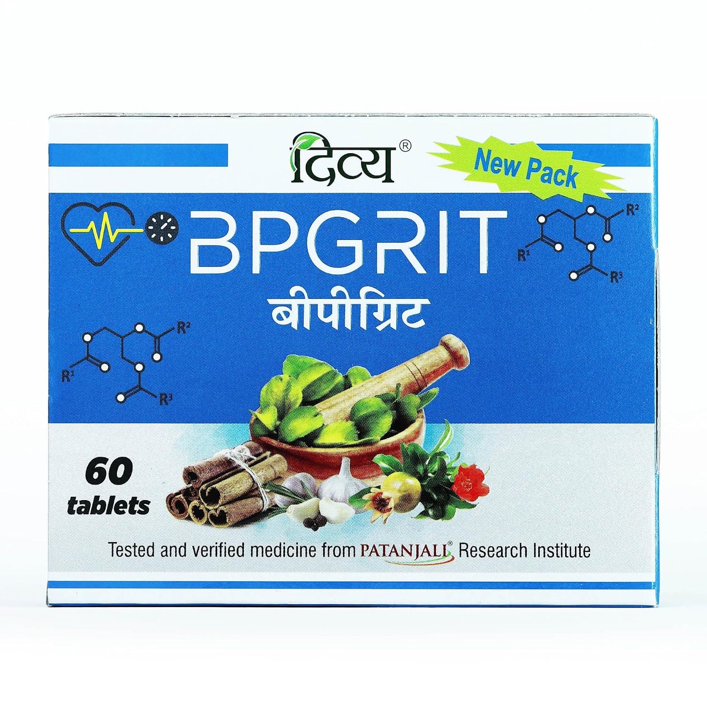 Patanjali Divya Bpgrit 60 N - T