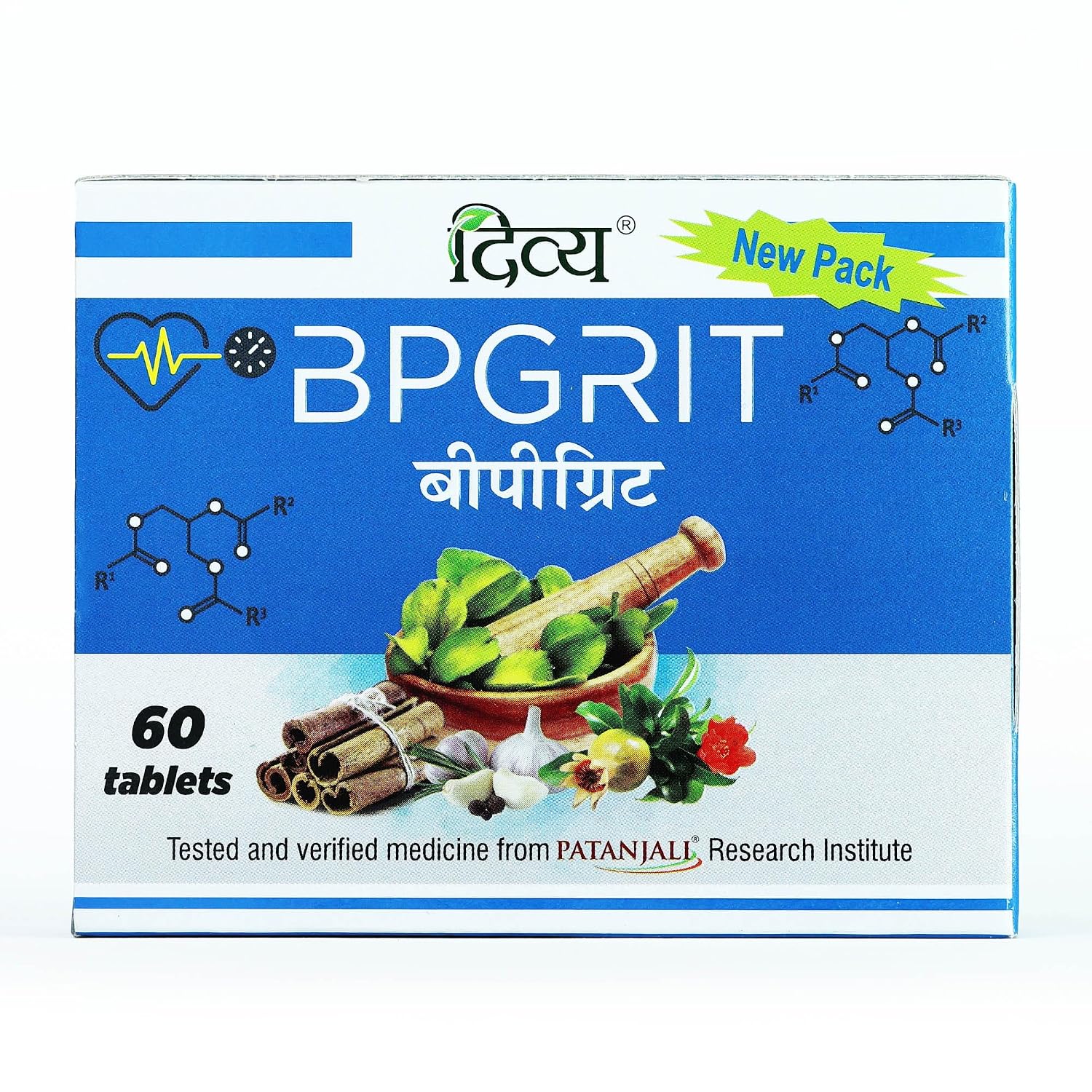 Patanjali Divya Bpgrit 60 N - T